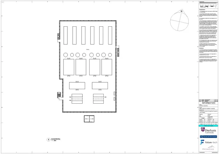 Gantry Level Data Centre