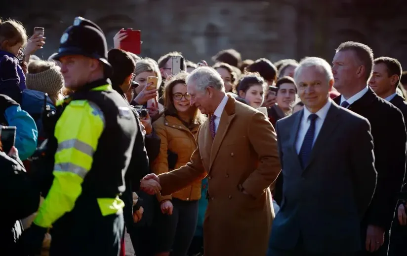 His Royal Highness during his visit in 2018 at Durham.