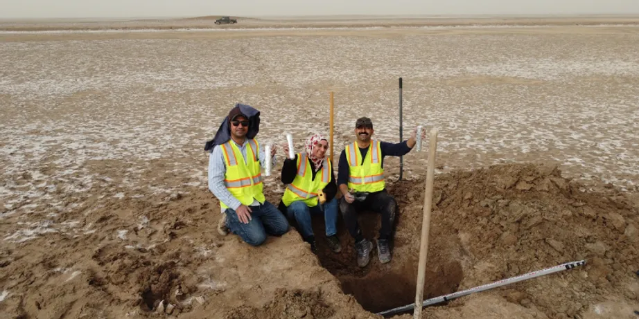 From left to right, Jaafar Jotheri (Durham University), Nawrast Abdalwahab ( Basra University), and my student Ali Al-Gburi (University of Al-Qadisiyah).