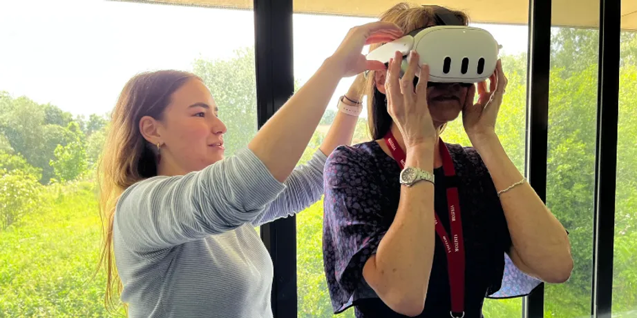 Durham University researchers touring our Psychology Department