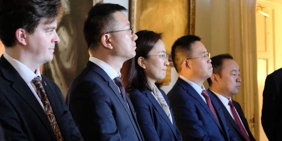 PKU delegates and Durham representatives