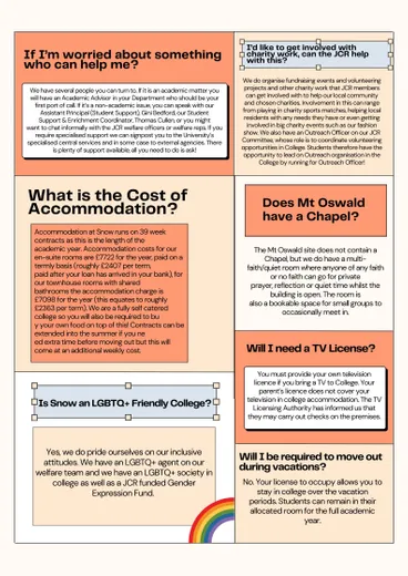 Page 3 of FAQ's and answers for John Snow College