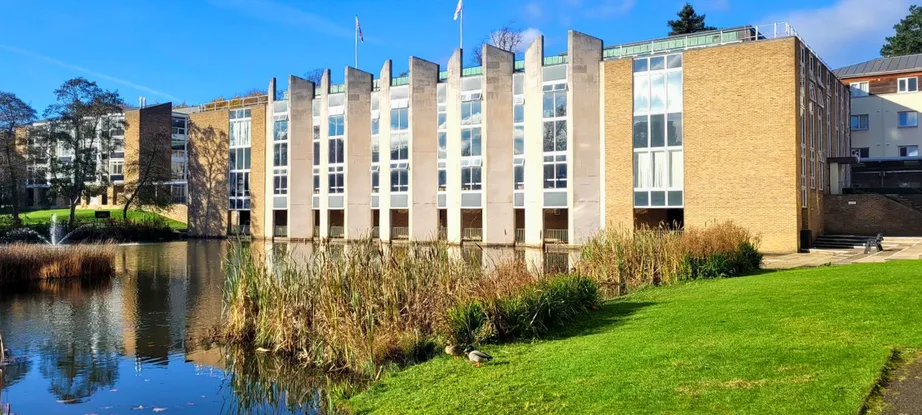 Van Mildert College Grounds on a sunny day