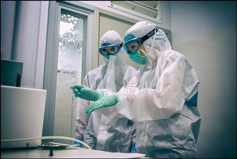 Ancient DNA laboratory