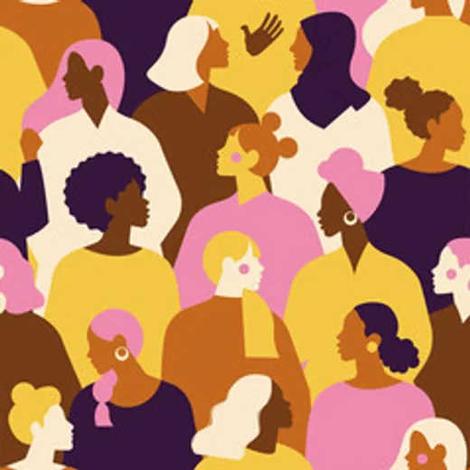 Illustration of women