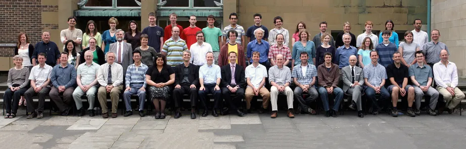 Geography Department Postgraduate Group Photo from 2008