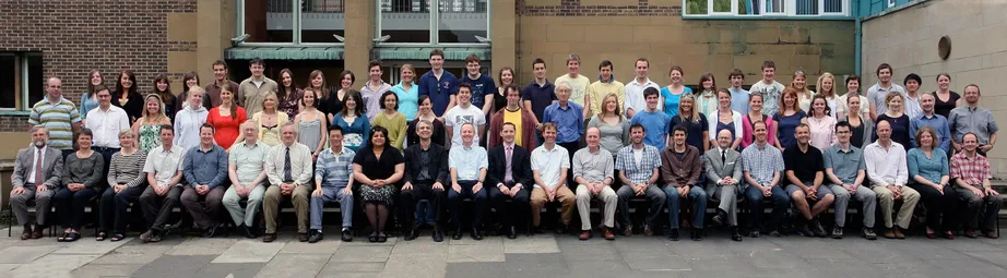 Geography Department Undergraduate Group photo from 2008