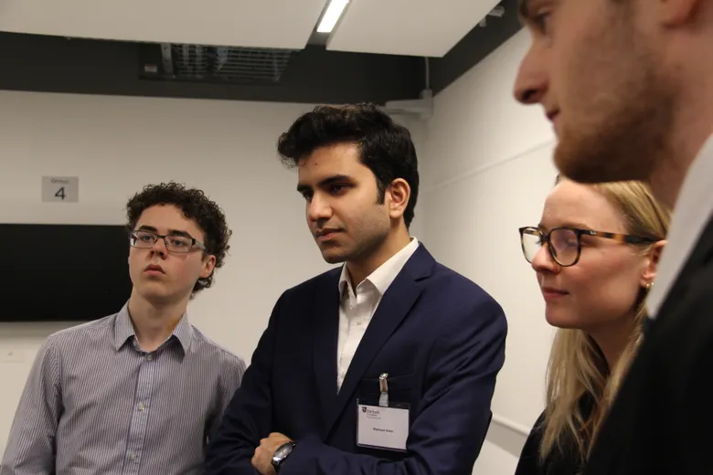 James Campbell and Shehryar Awan, 2023/24 Employability Course finishers