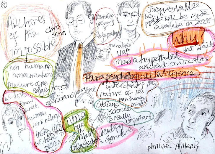 Notes and drawings inspired by the SETI and UAP Panels