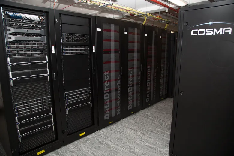 Cosma supercomputer storage