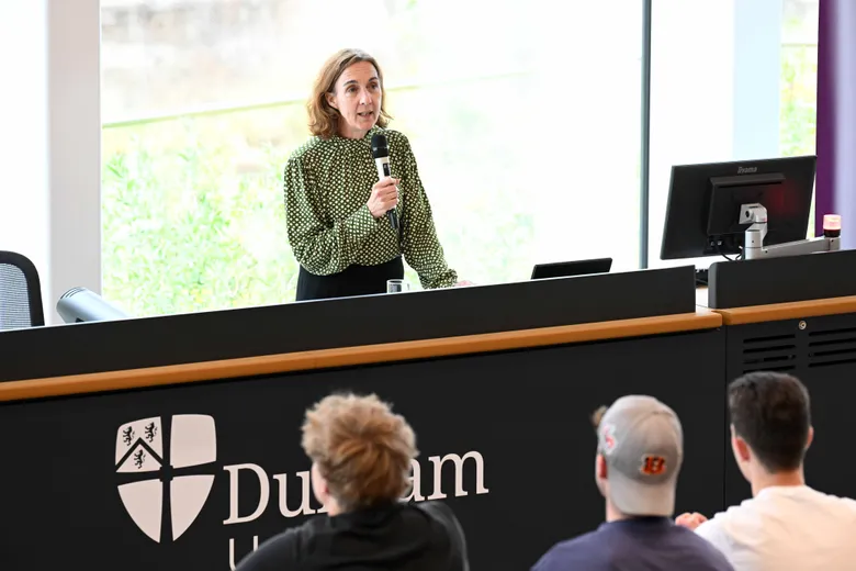 Professor Janet Stewart, Executive Dean of Durham’s Faculty of Arts and Humanities