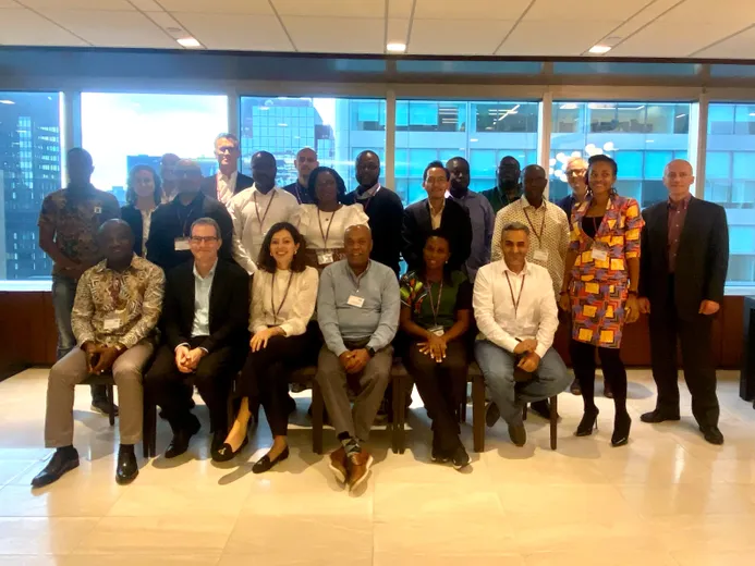 Photo of workshop group