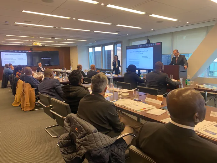 Participants at Freshfields workshop in New York 2023