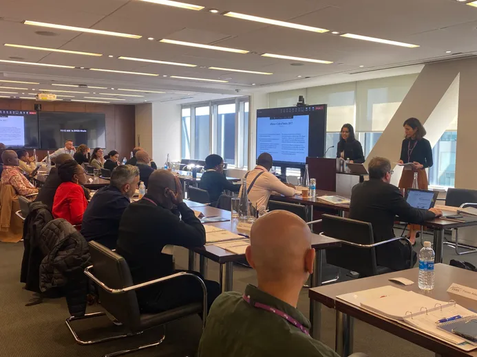 Participants at Freshfields workshop in New York 2023