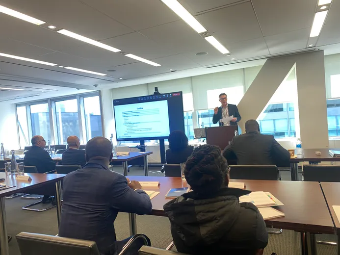 Participants at Freshfields workshop in New York 2023