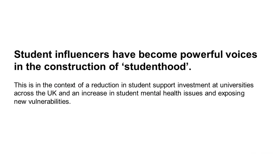 Infographic of the project