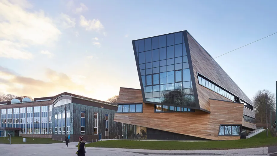 Exterior shot of the Ogden Centre