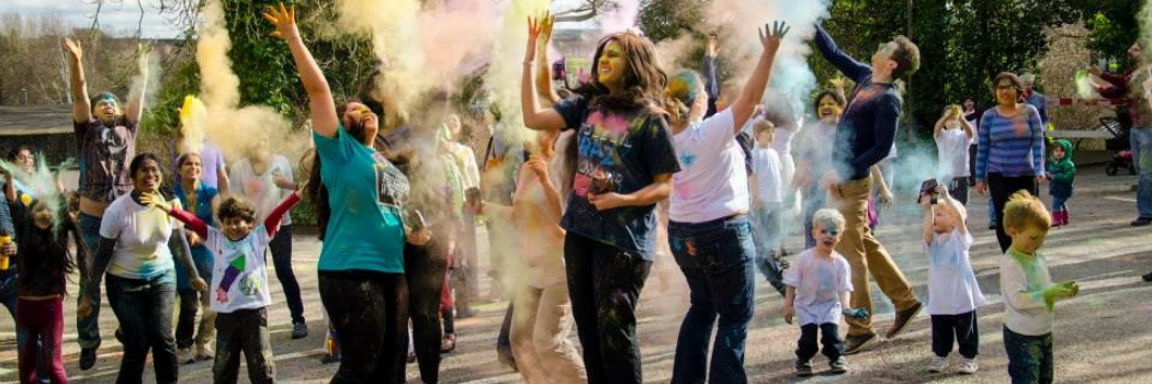 Hindu festival of Holi at Durham University’s Oriental Museum