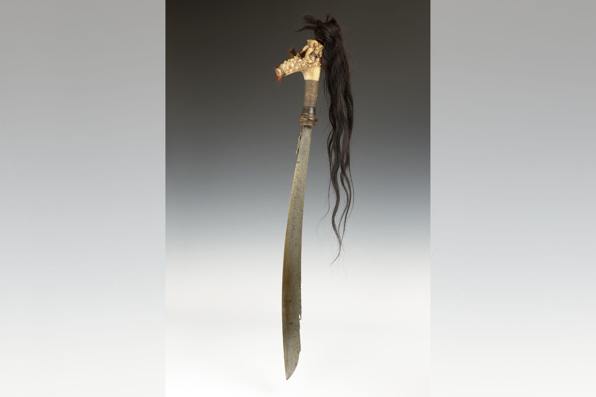 Headhunting sword (parang) of Temenggong Koh, Paramount Chief of the Iban