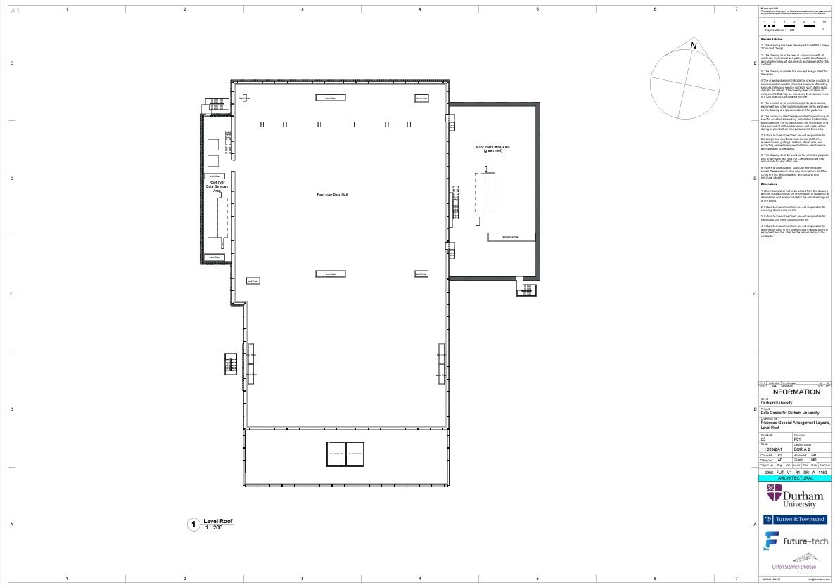 Roof Level Data Centre