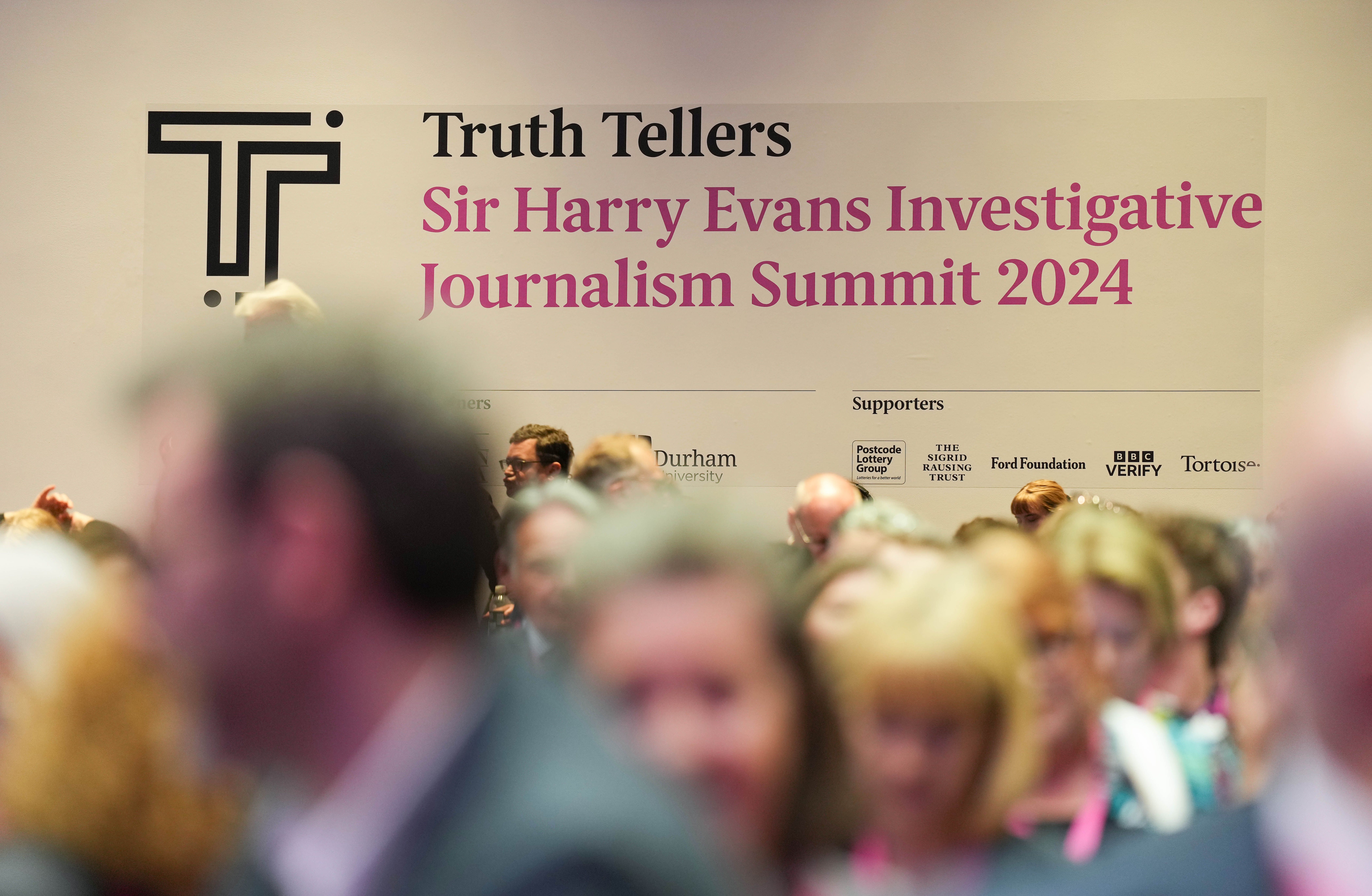 Sir Harry Evans Truth Tellers Summit