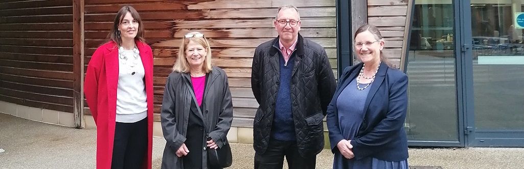 Rachael Richards, Claire O'Malley, Paul Howell MP