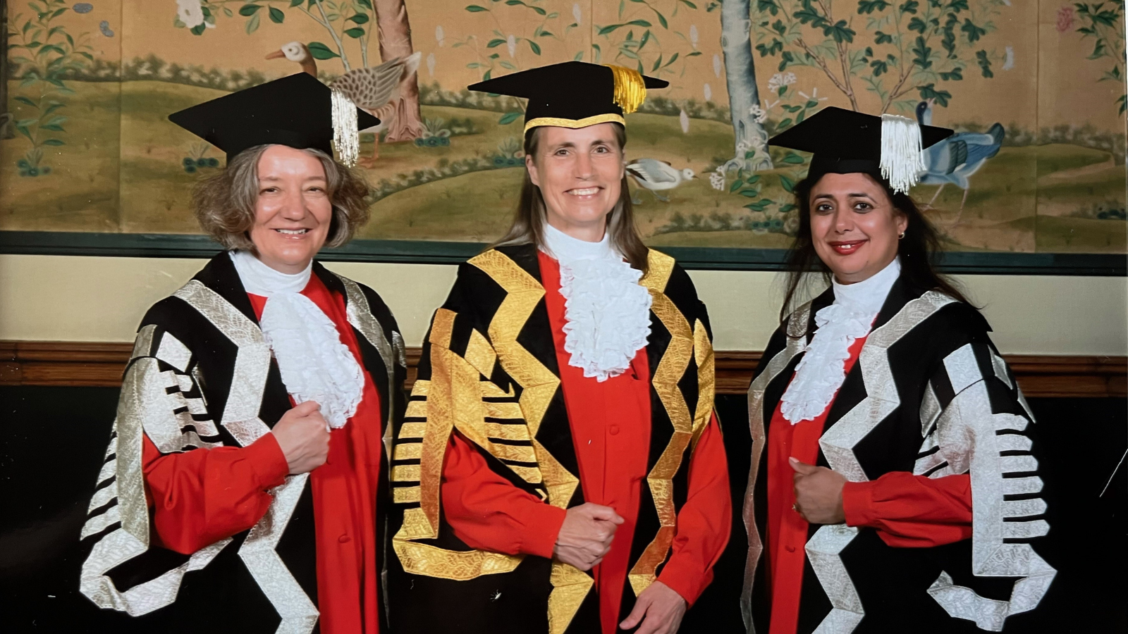 Picture of Chancellor, VC and academic registrar