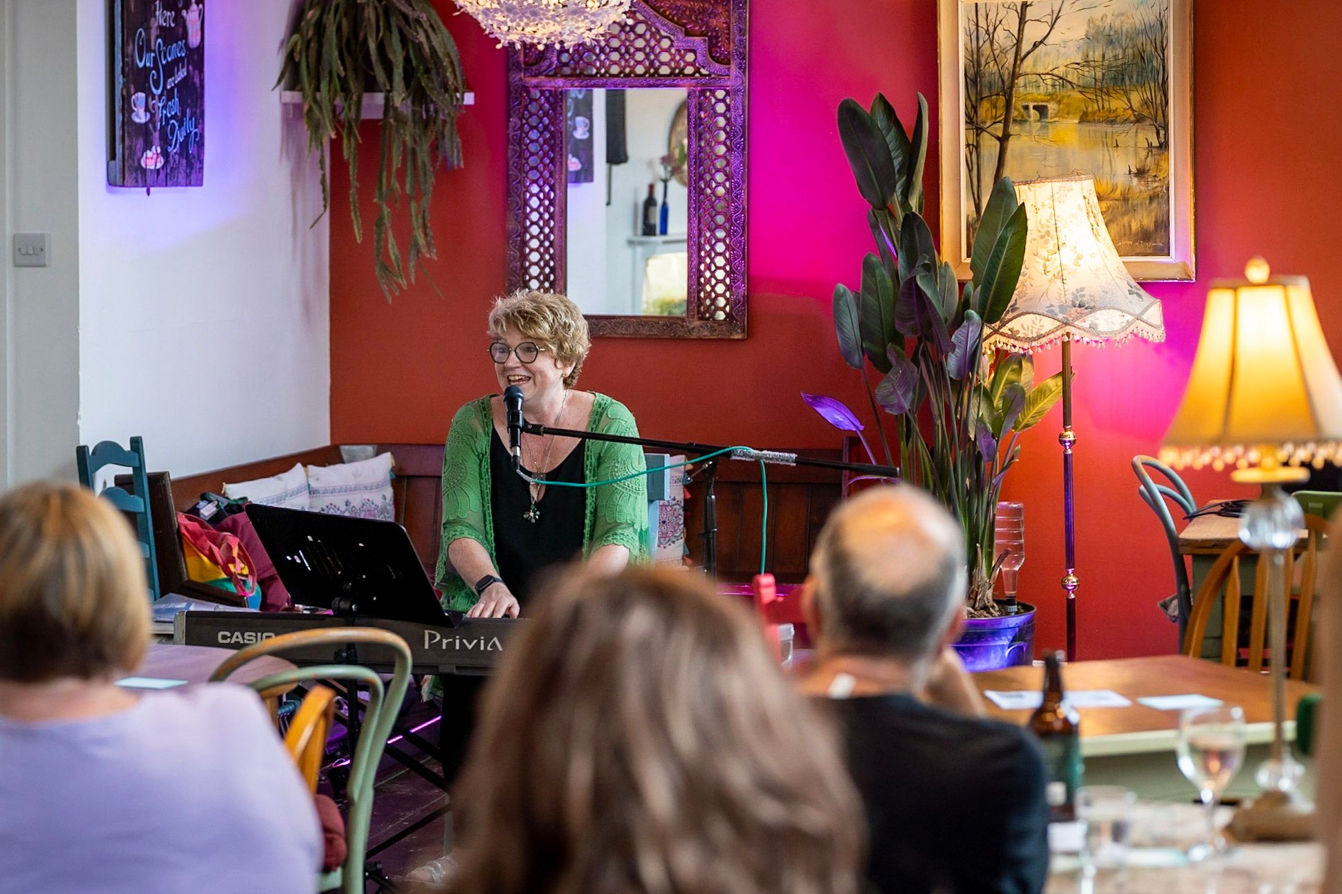 Two Bards and a Songbird at Cafedral