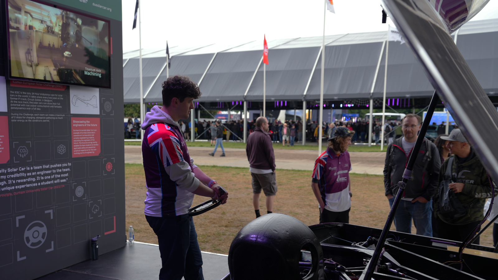 Solar car - Goodwood festival 2024