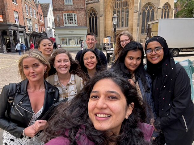 Photo of GCP Scholars in York