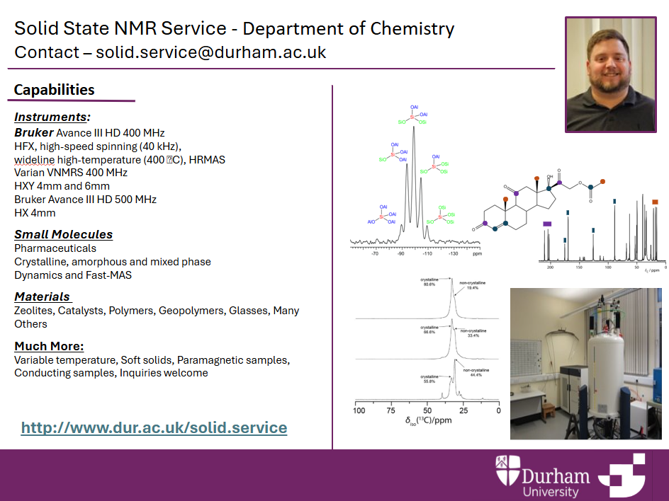 Service slide -Solid State NMR Service