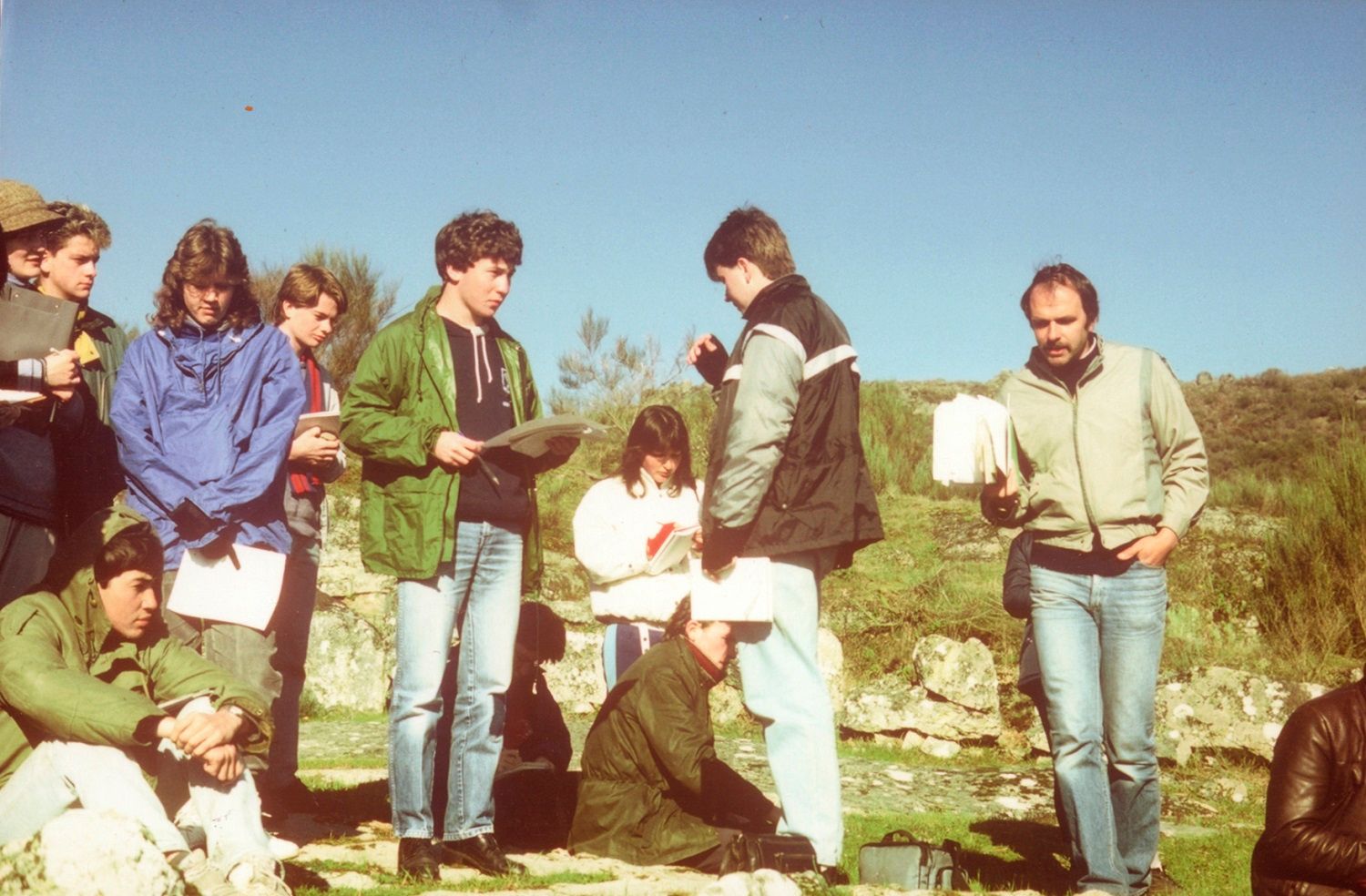 1986 Portugal Field trip - Jim Lewis Image from Linda Drury
