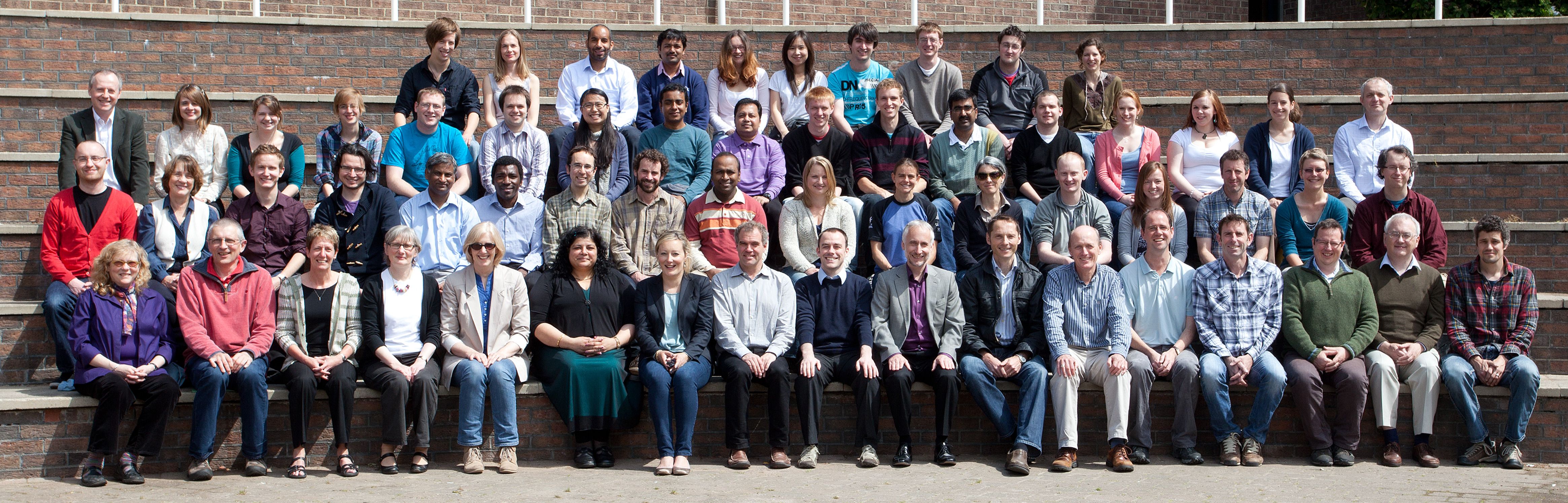 Geography Department Postgraduate Group Photo from 2011