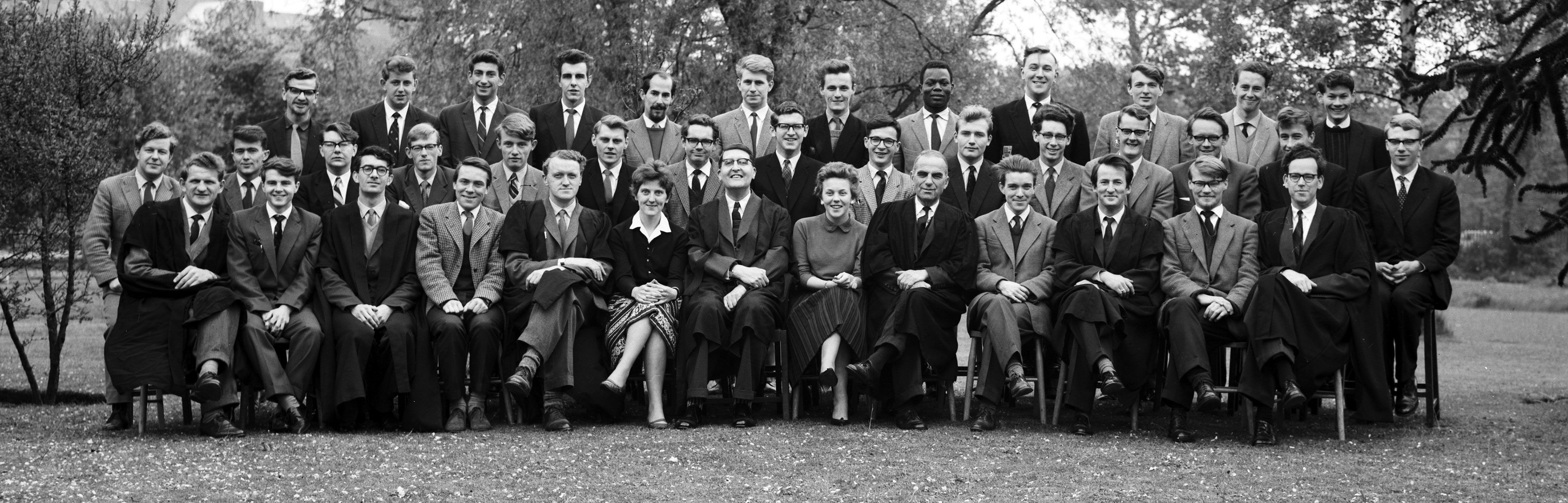 Geography Department Undergraduate Group photo from 1962