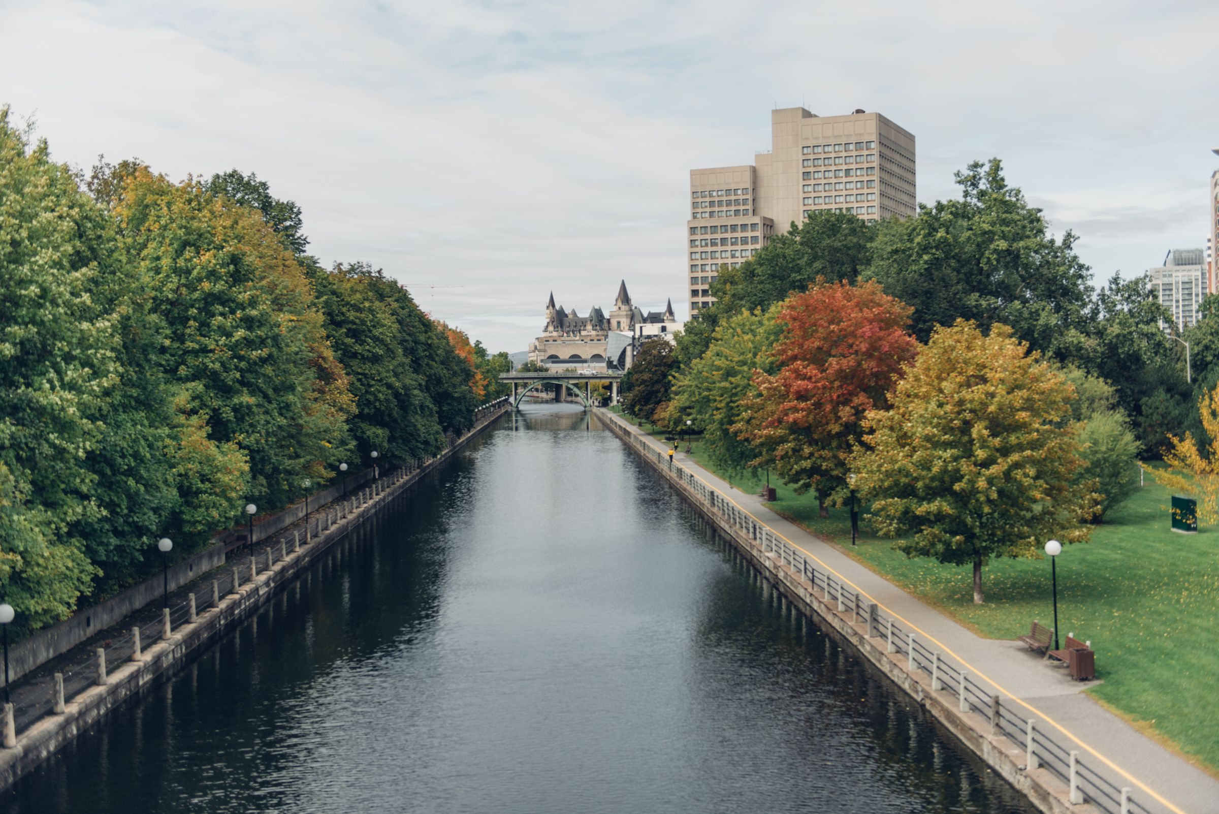 An exterior view of Ottawa