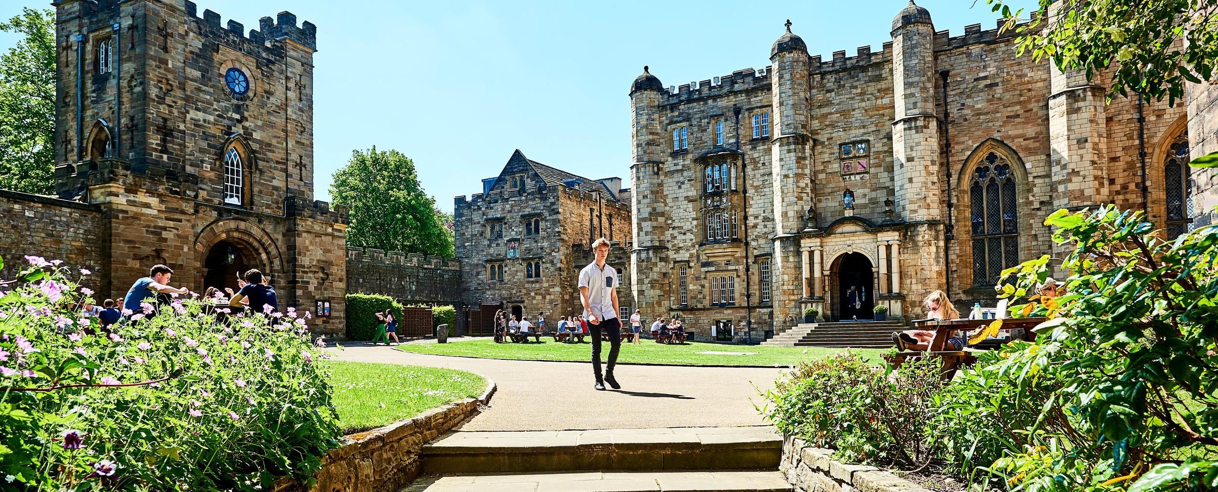 Durham Castle Courtyard