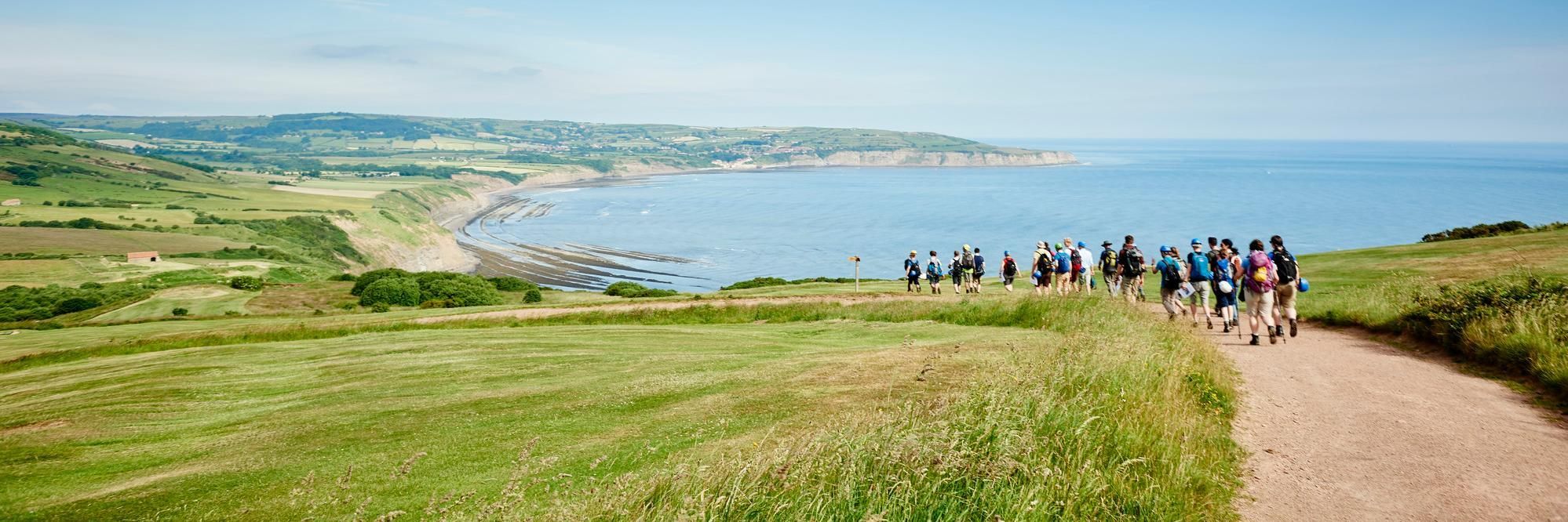 Energy and Society field trip 2015 to Ravenscar Slim Banner