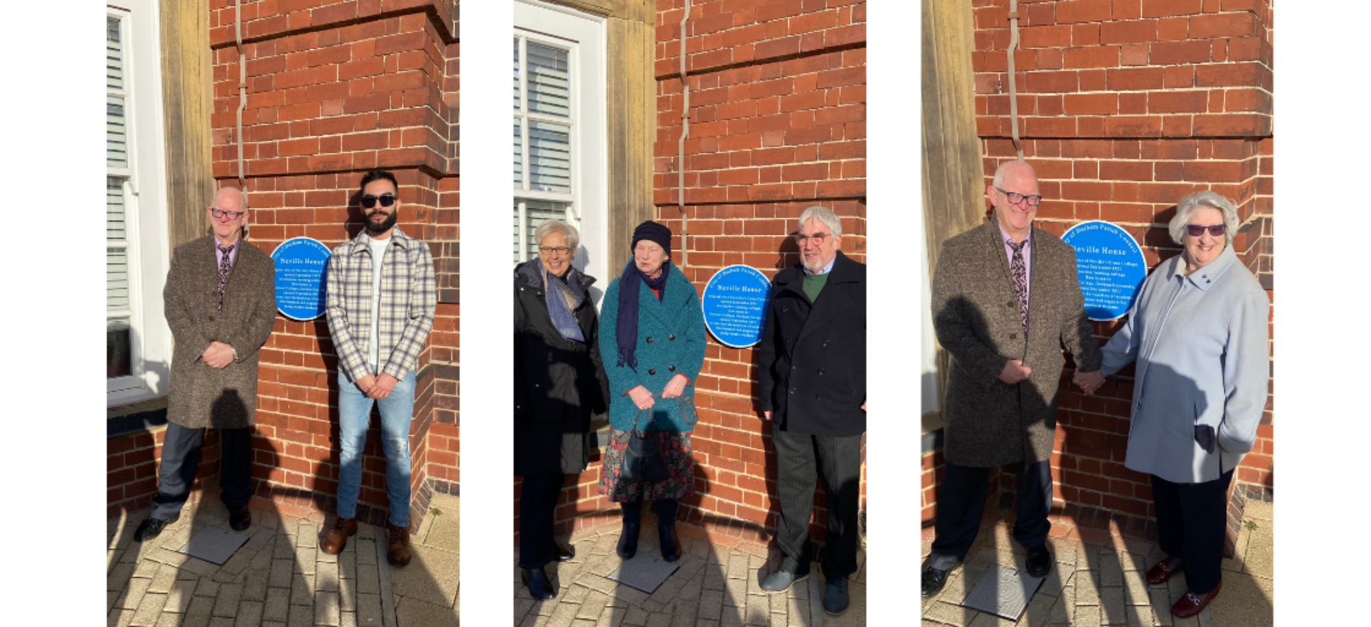 Ustinov College Blue Plaque unveiling